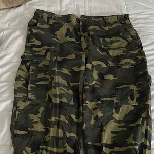 Camo Cargo Joggers